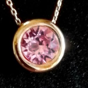 Rose Quartz Pendant & Earrings